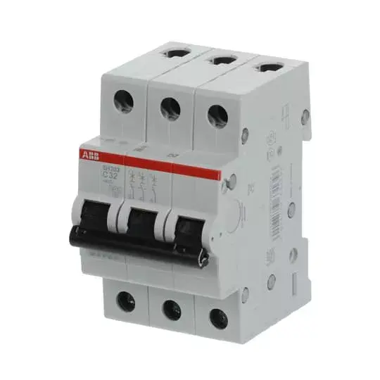 ABB SH203-C32 Miniature Circuit Breaker 3-Pole 32A Photo 2
