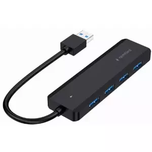 Хабы Gembird 4-портовый концентратор USB 3.1 (Gen 1)