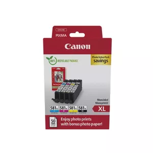 Canon 2052C006 tintes kārtridžs 4 pcs Oriģināls Augsta (XL) produktivitāte Melns, Tirkīzzils, Fuksīns, Dzeltens