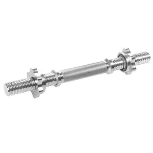 Короткий штанговый гриф Springos FA1026 36 см для силовых тренировок — компактный фитнес-гриф