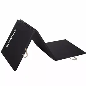 Складной гимнастический коврик Springos FA0060, длина 180 см, толщина 1.5 см