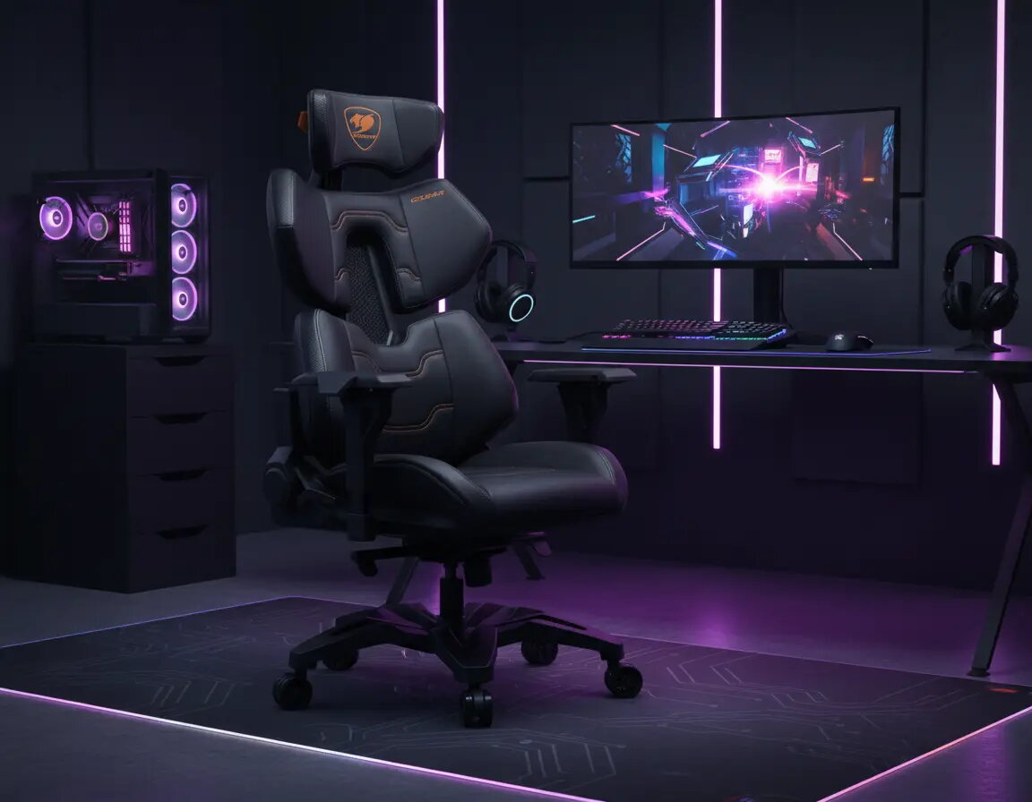 Universāls ergonomisks spēļu krēsls Cougar Terminator Photo 2