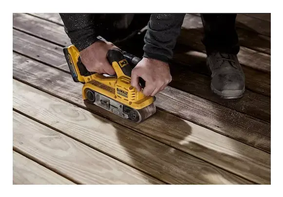 Belt sander DeWALT DCW220NT-XJ Photo 6