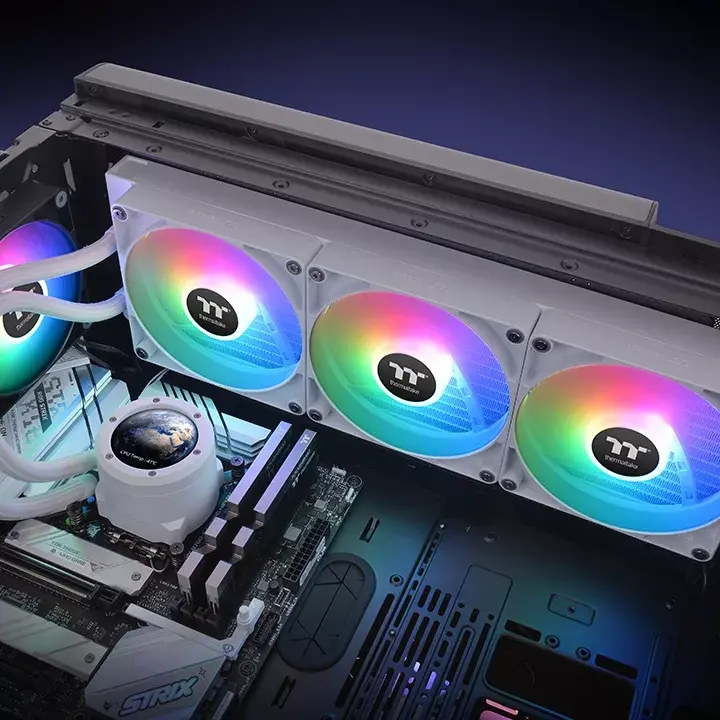 Hibrīdais dzesētājs Thermaltake TH420 V2 Ultra ARGB Photo 6