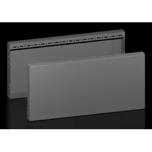 Apdare paneļa Rittal VX 8660.043 Melna Tērauda 600mm Dziļums 200mm Augstums