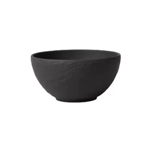 Zupas bļoda Villeroy & Boch 10-4239-1900 0.6 L Apaļa Porcelāna Melna
