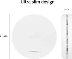 Smoke Detector Pack Avanca International BV Hombli smarter Rauchmelder weiß 2+1 Promo Pack (HBPP-0116)