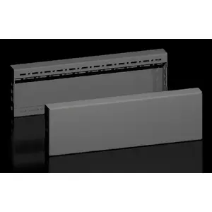 Apdares panelis Rittal VX 8660.032 Melns Tērauds 500mm Dziļums 100mm Augstums