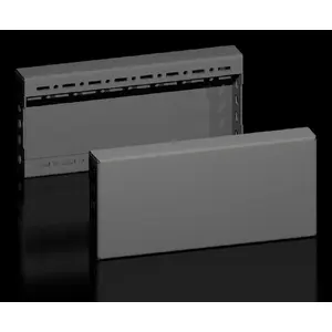 Панель обрамления Rittal VX 8660.031 Черная Сталь 400мм Глубина 100мм Высота