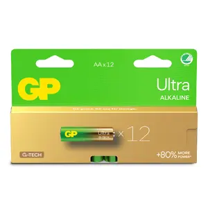 Одноразовая батарея GP Batteries Ultra Alkaline GP15AU AA LR06 Щелочная 10 лет хранения