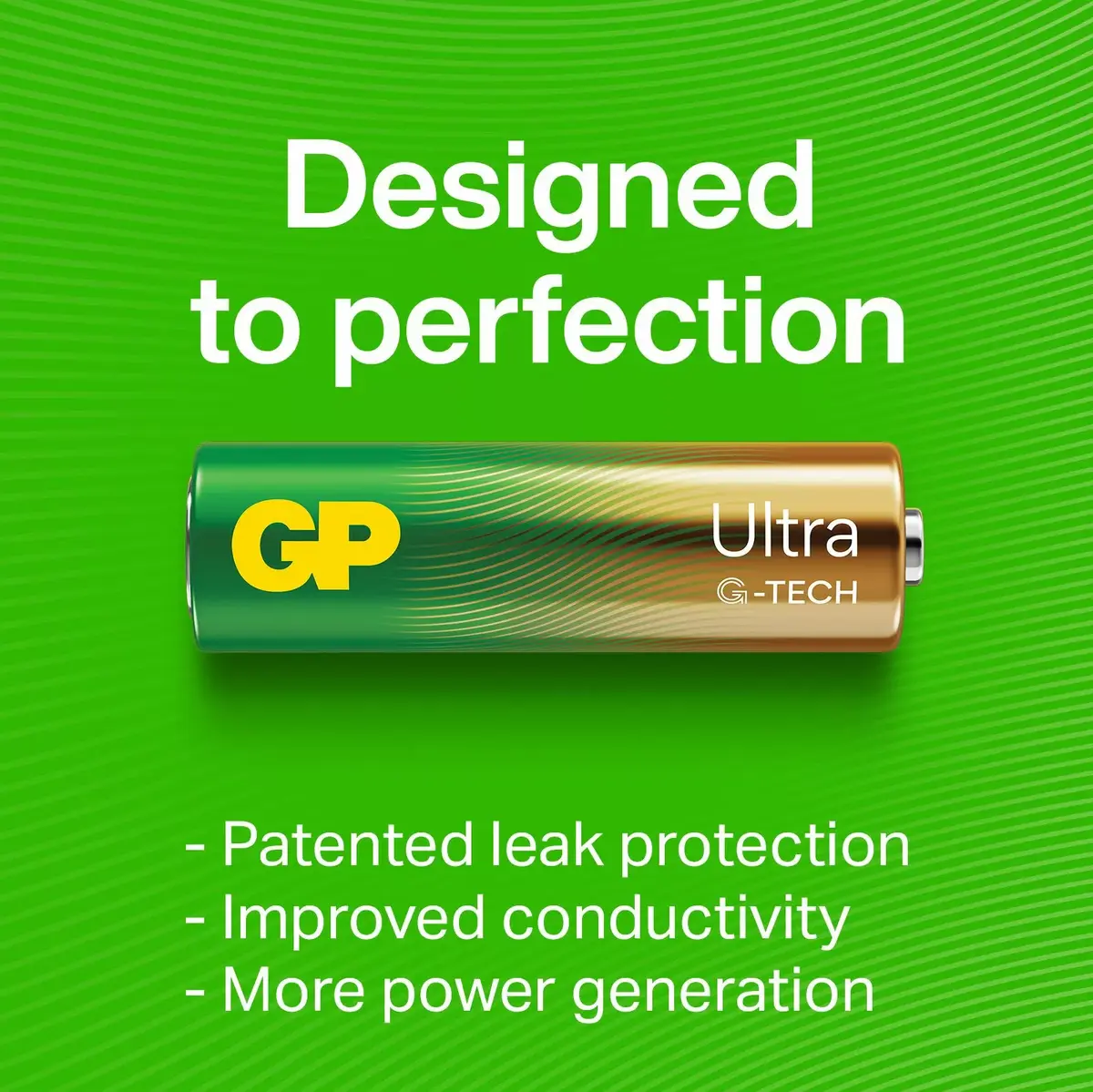 Одноразовая батарея GP Batteries Ultra Alkaline GP15AU Photo 6