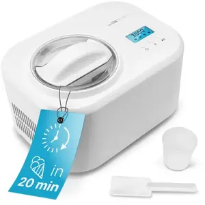 Kompresora saldējuma mašīna Clatronic CM 3799, 1 l, 100 W, balta