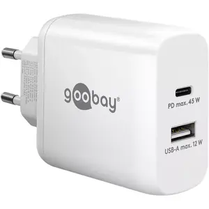 Сетевой зарядное устройство Goobay 65412 для наушников ноутбуков смартфонов планшетов белое