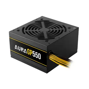 Блок питания GAMDIAS AURA GP550 550 Вт ATX Черный 80 PLUS White Активное охлаждение
