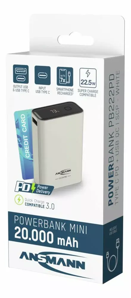 Portable Battery Ansmann PB222PD 1700-0157 Photo 10