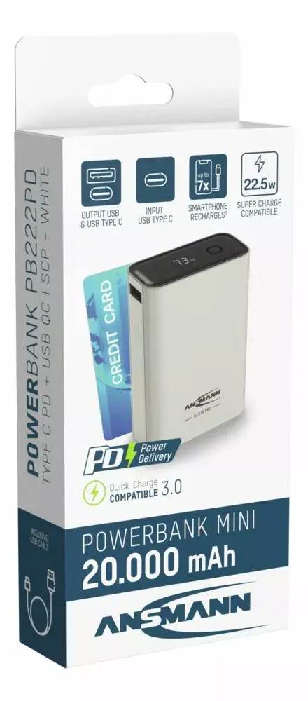 Portable Battery Ansmann PB222PD 1700-0157 Photo 11