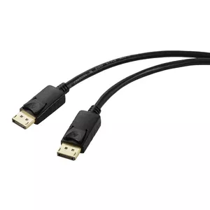 DisplayPort cable Renkforce RF-5771514 2 m Black