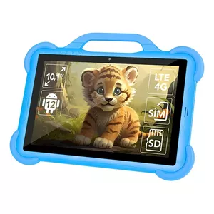 Tablet BLOW KidsTAB10 10.1" Full-size tablet, 10.1" IPS 1200x1920, Android 12, 4GB RAM, 64GB eMCP, 4G (MicroSIM), 6000 mAh, Astral Blue