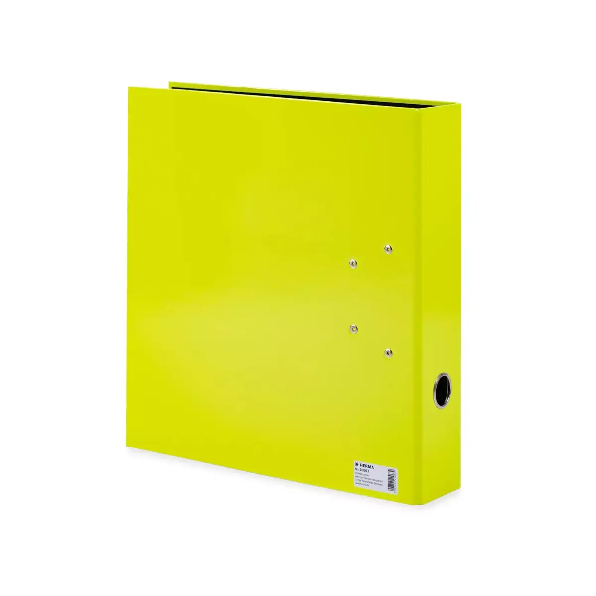 Ring Binder HERMA 20063 A4 Yellow Photo 2