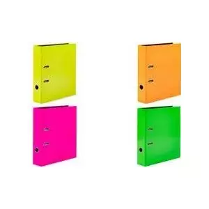 Ring Binder HERMA 20064 A4 Orange Round Ring 70mm