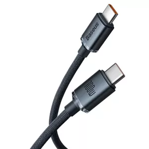 Baseus CAJY000701 USB kabelis 2 m USB C Melns