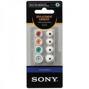 Sony EP-EX10A Rezerves Ausu Uzgaļi Balti 4 gab