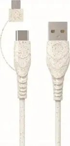 USB-A to USB Type-C + Micro USB data cable BIOnd BIO-12-TCM, 3A, 1.2 m