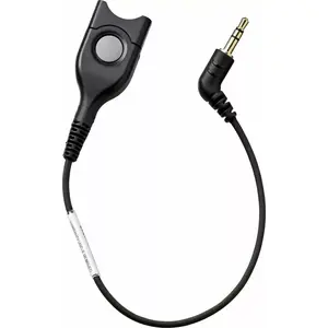Кабель для мобильного телефона Sennheiser CCEL 193 — 0,2 м, 3,5 мм, 3-контактный, чёрный