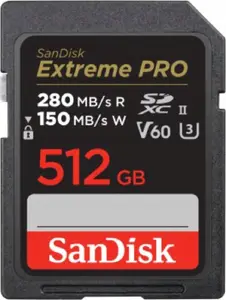 Memory Card SanDisk 512GB SDXC UHS-II SDSDXEP-512G-GN4IN
