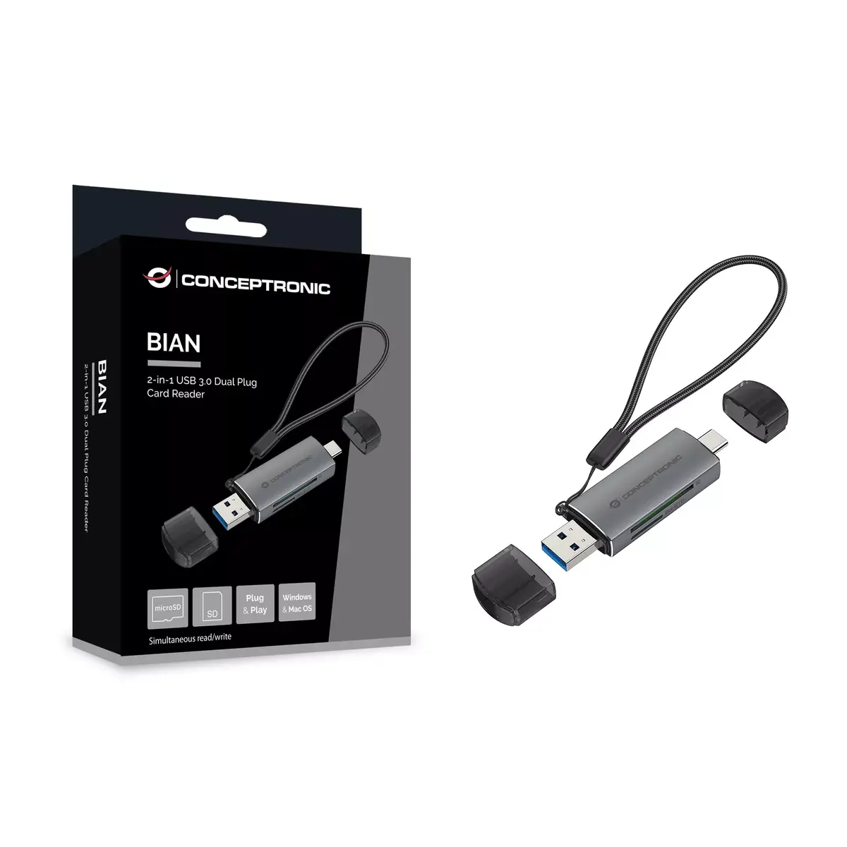 Card Reader Conceptronic BIAN05G Photo 2