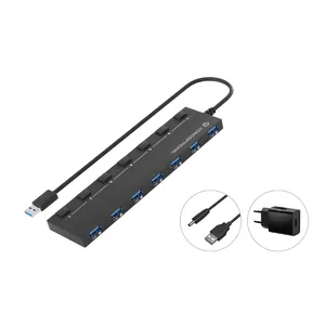 USB Hub Conceptronic HUBBIES19BP 7-Port
