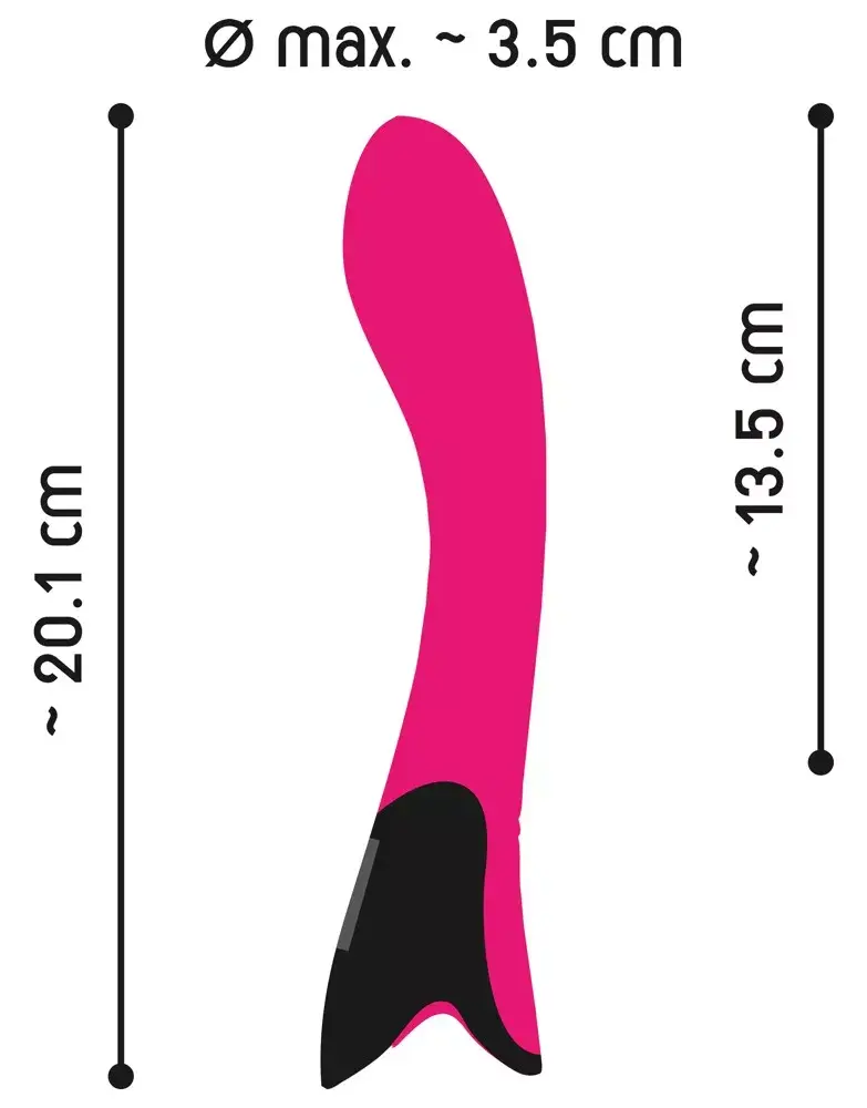 you2toys G-spot силиконовый вибратор фиолетовый — 20.1 см Photo 13