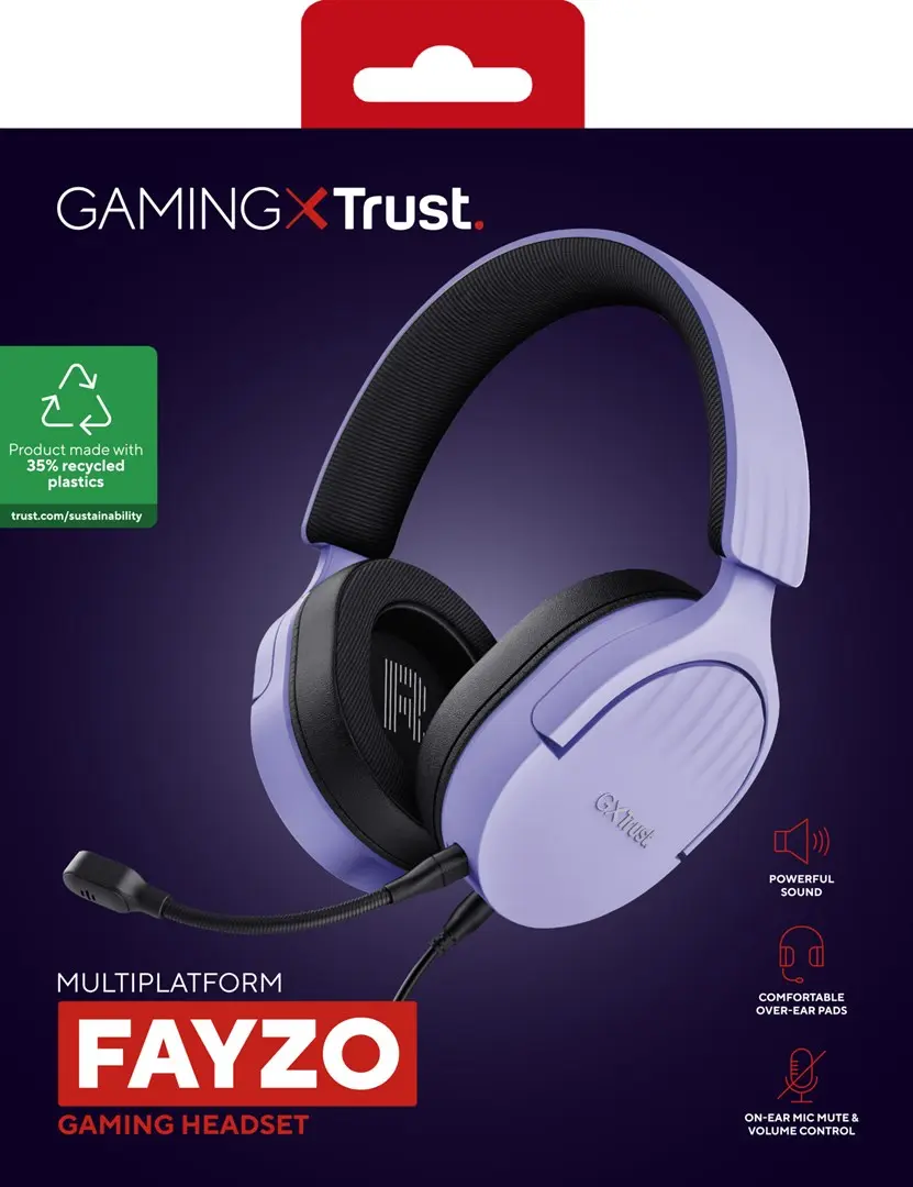 Trust GXT 489P Fayzo spēļu austiņas Photo 17
