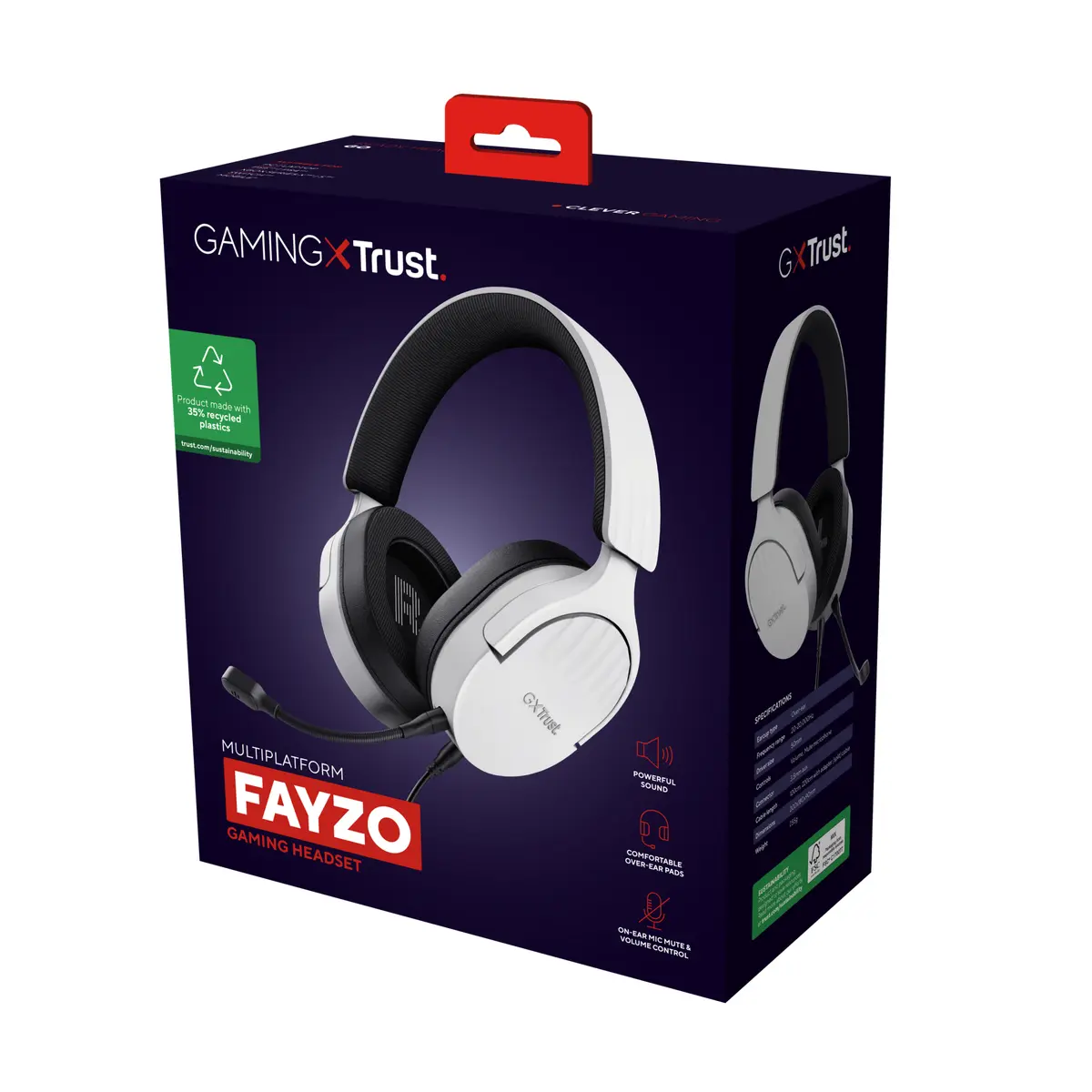 Spēļu austiņas Trust GXT 489W Fayzo Photo 7