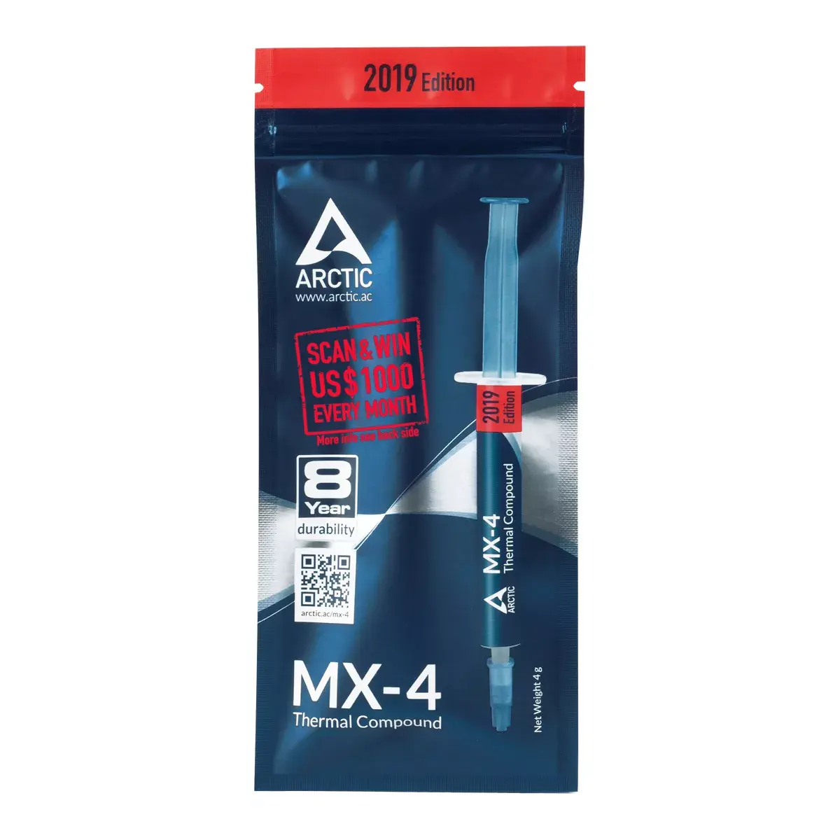 Термопаста ARCTIC MX-4 2019 Photo 2
