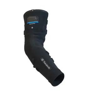 Arm sleeve Therabody RecoveryPulse Large — compression recovery sleeve, biceps 31–42 cm, 3 vibration speeds, water-resistant, battery-powered