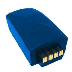 Akumulators portatīvajam datoram GTS HT5-LI — saderīgs ar Vocollect Talkman T, izmēri 42×84×28 mm, zils