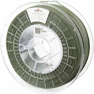 PETG materiāls Spectrum tumši zaļš (RAL 6003) 3D drukāšanai, ruļļa