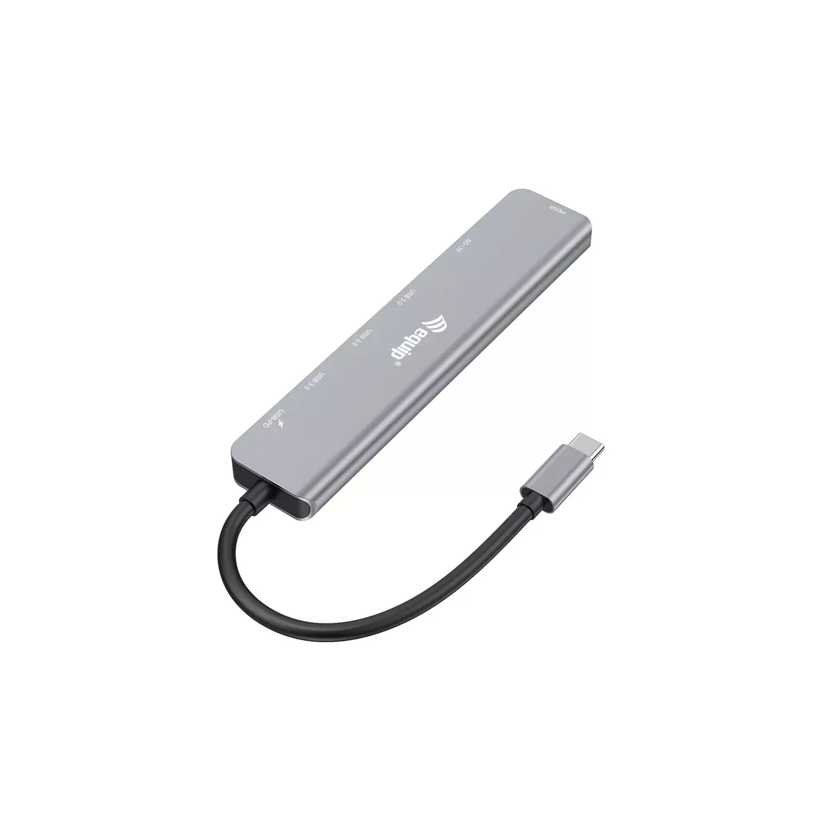 USB-C 7 в 1 Многофункциональный адаптер Equip Photo 3