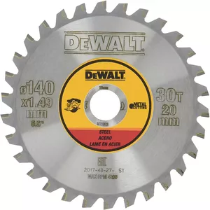 Circular saw blade DeWALT DT1923-QZ 1 pc 181 g