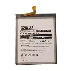deji international replacement battery for SAMSUNG Galaxy A20E BA202ABU 3000mAh Li-ion