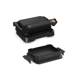 Contact grill Tefal OptiGrill 4in1 GC7748, 2100 W, metal housing, rectangular, black