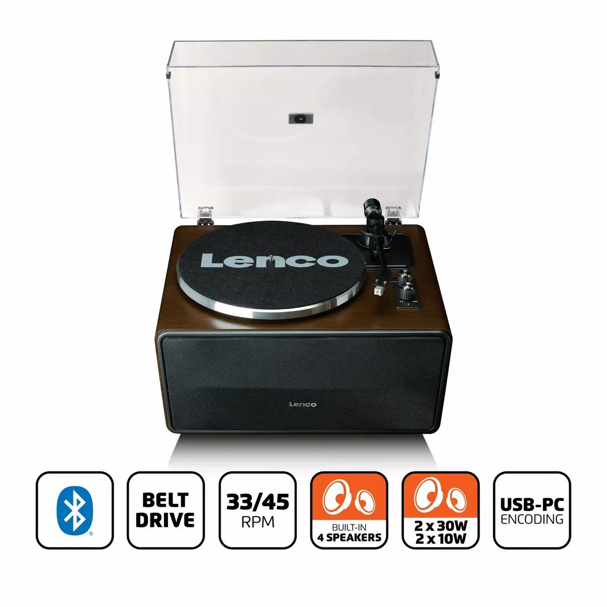 Проигрыватель винила Lenco LS-470WA с Bluetooth Photo 6