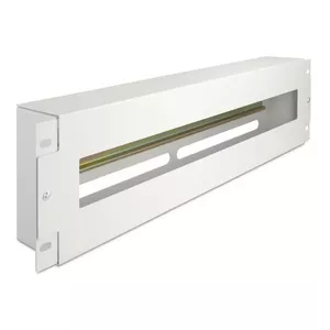 Circuit-breaker panel DeLOCK 19" 67034 metal grey 3U