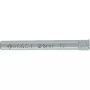 Алмазное корончатое сверло Bosch Dia‑Bohrer EXPERT для керамики 8 мм, влажная резка, MPN 2608599050