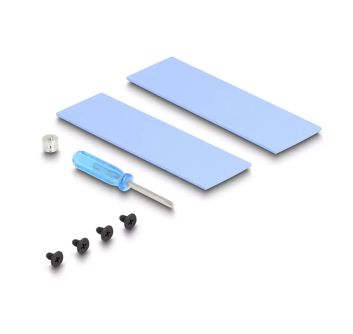 Siltuma izlietne DeLOCK Heat sink ar ventilatoru M.2 SSD 2280 Photo 4