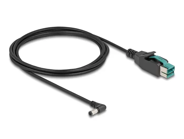 DeLOCK PoweredUSB cable male 12 V to DC 5.5 x 2.5 mm Photo 2