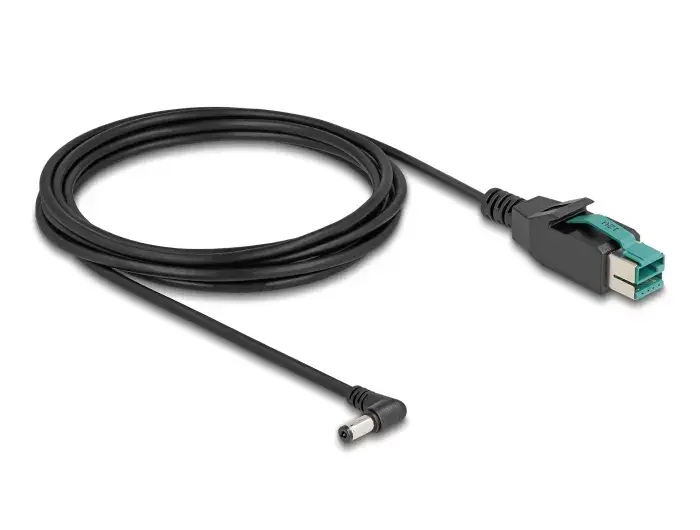DeLOCK PoweredUSB cable male 12 V to DC 5.5 x 2.1 mm Photo 2