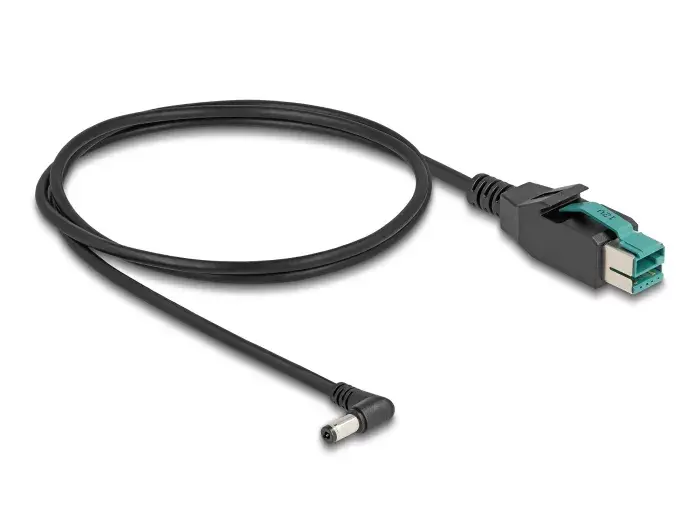 DeLOCK PoweredUSB cable male 12 V to DC 5.5 x 2.1 mm Photo 2