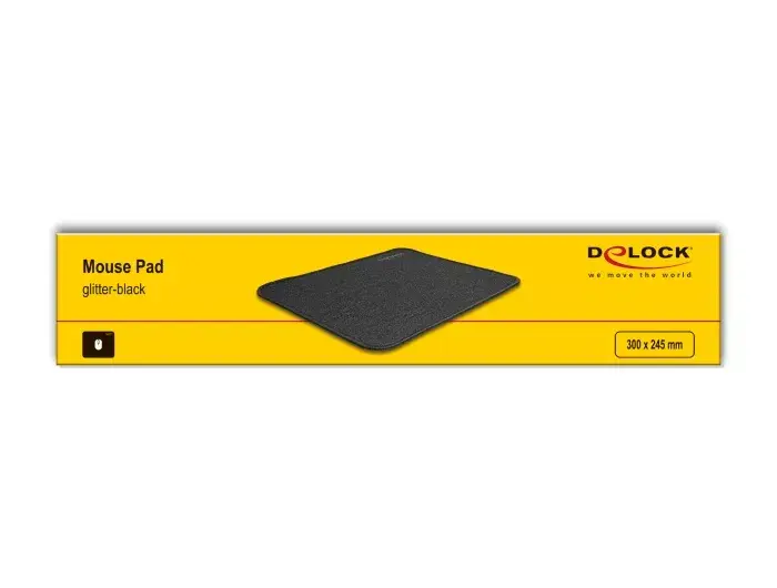 Peles paliktnis DeLOCK glitter-black 300x245mm Photo 4